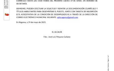 Anuncio socorristas 2025